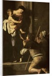 Madonna of the Pilgrims, c.1603-05 by Michelangelo Merisi da Caravaggio