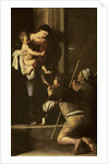 Madonna of the Pilgrims, c.1603-05 by Michelangelo Merisi da Caravaggio