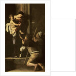 Madonna of the Pilgrims, c.1603-05 by Michelangelo Merisi da Caravaggio