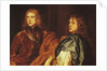 Portrait of two young men by Anthony van (after) Dyck
