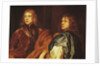 Portrait of two young men by Anthony van (after) Dyck