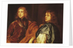 Portrait of two young men by Anthony van (after) Dyck