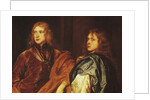 Portrait of two young men by Anthony van (after) Dyck