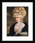 Frances d'Arblay c.1784-85 by Edward Francis Burney