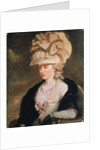 Frances d'Arblay c.1784-85 by Edward Francis Burney