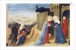 Mary's visit to Elizabeth, c. 1430 by Fra Angelico