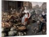 Woman selling fruit and vegetables, c.1590 by Arnout de Muyser