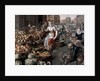 Woman selling fruit and vegetables, c.1590 by Arnout de Muyser