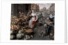 Woman selling fruit and vegetables, c.1590 by Arnout de Muyser