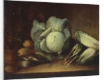 Still life with vegetables, 1739-40 by Francois Jouvenet