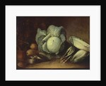 Still life with vegetables, 1739-40 by Francois Jouvenet
