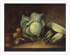Still life with vegetables, 1739-40 by Francois Jouvenet