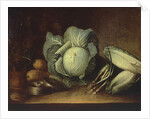 Still life with vegetables, 1739-40 by Francois Jouvenet