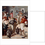 Marriage of Cana, Detail by Michael Damaskinos