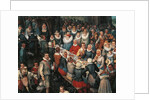 Wedding Banquet, Detail by Jan the Elder Brueghel