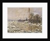 The Break-up of the Ice, 1880 by Claude Monet