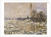 The Break-up of the Ice, 1880 by Claude Monet