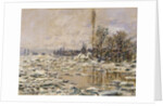 The Break-up of the Ice, 1880 by Claude Monet