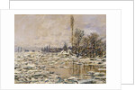 The Break-up of the Ice, 1880 by Claude Monet