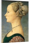 Portrait of Young Woman, 1470-1472 by Antonio Pollaiuolo