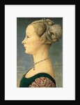 Portrait of Young Woman, 1470-1472 by Antonio Pollaiuolo