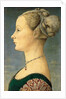 Portrait of Young Woman, 1470-1472 by Antonio Pollaiuolo