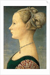 Portrait of Young Woman, 1470-1472 by Antonio Pollaiuolo