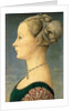 Portrait of Young Woman, 1470-1472 by Antonio Pollaiuolo