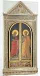 Liniers altarpiece: St. Peter and St. Mark, 1433 by Fra (c.1387-1455) Angelico