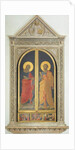 Liniers altarpiece: St. Peter and St. Mark, 1433 by Fra (c.1387-1455) Angelico