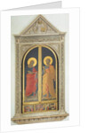 Liniers altarpiece: St. Peter and St. Mark, 1433 by Fra (c.1387-1455) Angelico