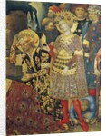 Adoration of the Magi detail of kings, 1423 by Gentile da Fabriano