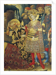 Adoration of the Magi detail of kings, 1423 by Gentile da Fabriano