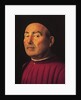 Portrait of a Man or Trivulzio by Antonello da Messina