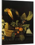 Still life with flowers and fruit by Michelangelo Merisi da Caravaggio