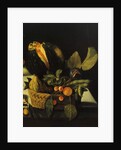 Still life with flowers and fruit by Michelangelo Merisi da Caravaggio