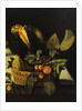 Still life with flowers and fruit by Michelangelo Merisi da Caravaggio