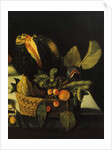 Still life with flowers and fruit by Michelangelo Merisi da Caravaggio