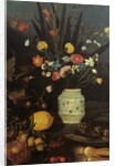 Still life with flowers and plants by Michelangelo Merisi da Caravaggio
