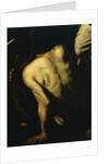Clothing the naked by Michelangelo Merisi da Caravaggio