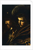 Faces of two men by Michelangelo Merisi da Caravaggio