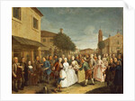 A Party at Villa Widmann, c.1750 by Andrea Pasto