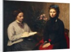 Reading, 1870 by Ignace Henri Jean Fantin-Latour