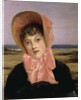 Girl with Pink Hat, 1883 by Jacques-Emile Blanche