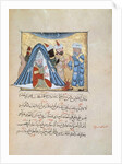 Illustration from the Maqamat by Al-Hariri by Persian School