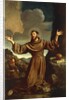 St. Francis of Assisi Receiving the Stigmata by Guercino (1591-1666)