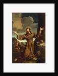 St. Francis of Assisi Receiving the Stigmata by Guercino (1591-1666)