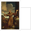 St. Francis of Assisi Receiving the Stigmata by Guercino (1591-1666)