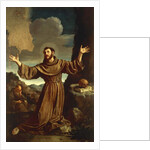 St. Francis of Assisi Receiving the Stigmata by Guercino (1591-1666)
