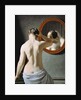 A Nude Woman doing her Hair in front of a Mirror, 1841 by Christoffer-Wilhelm Eckersberg